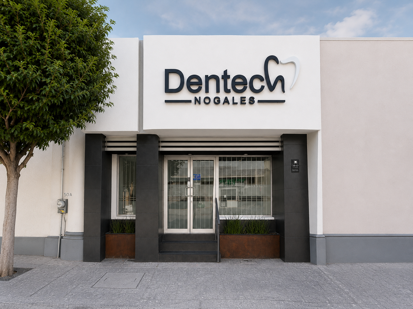 Exterior de la clínica Dentech Nogales